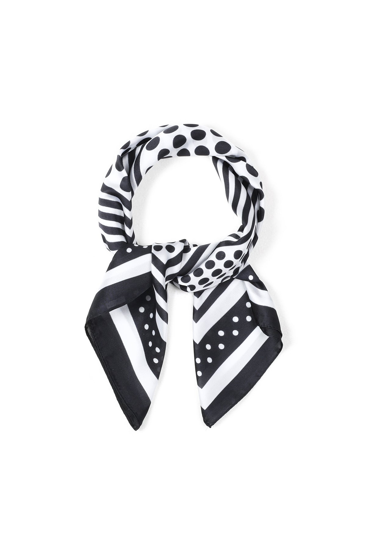Foulard Noir Signature