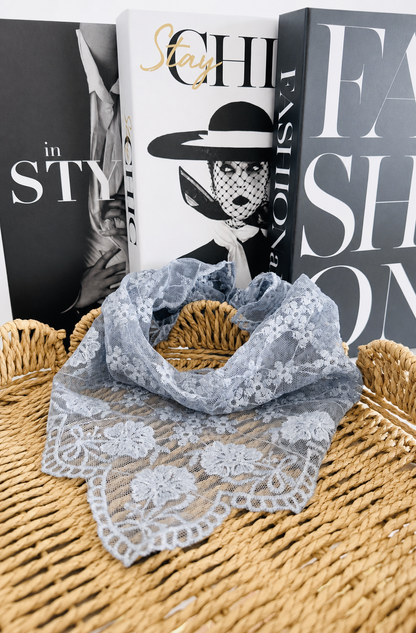 Foulard Azur Dentelle