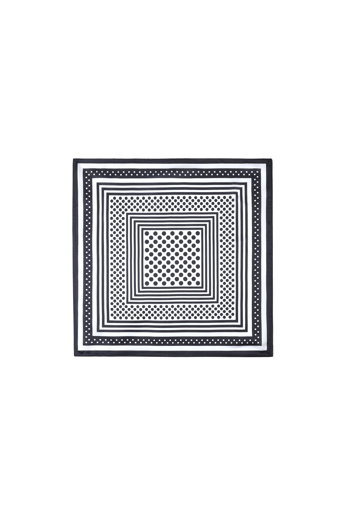 Foulard Noir Signature