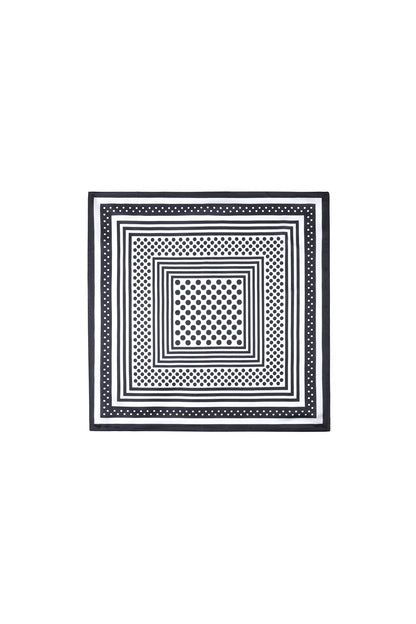 Foulard Noir Signature